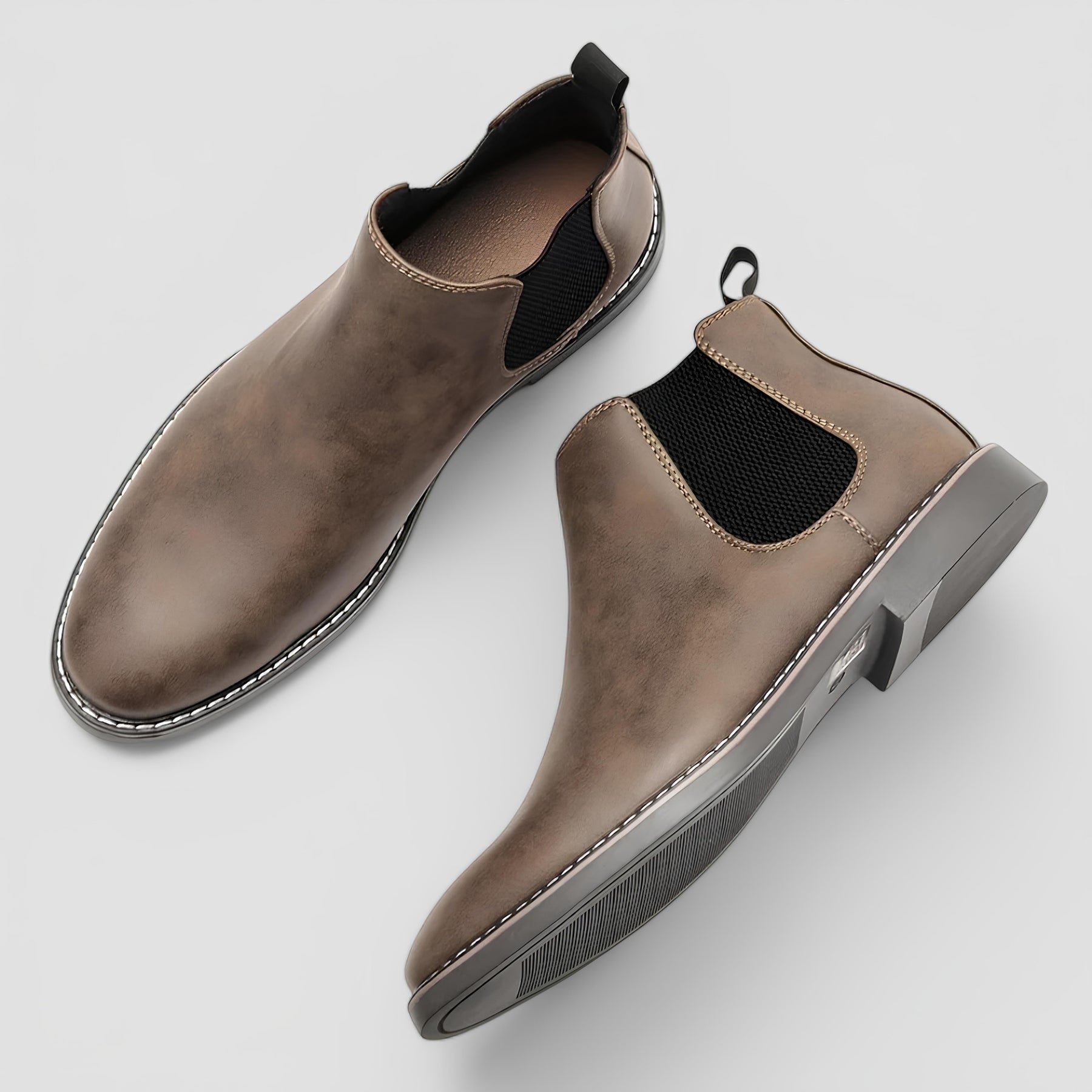 SaintGarnier™ | Men’s Leather Chelsea Boots