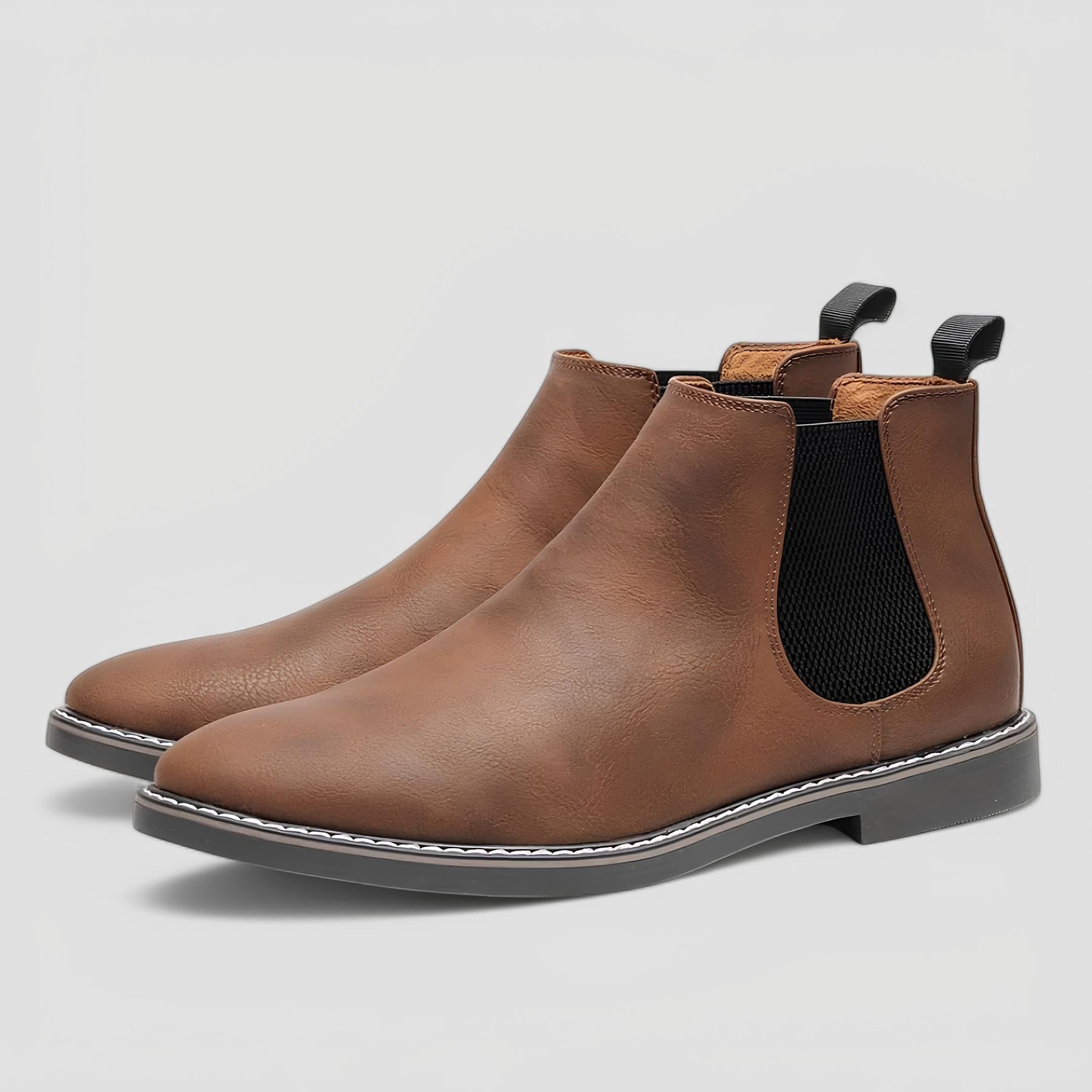 SaintGarnier™ | Men’s Leather Chelsea Boots
