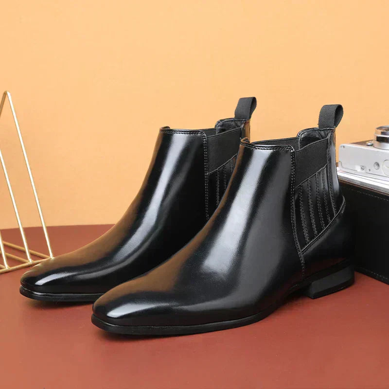 SaintGarnier™ | Men’s Leather Ankle Boots