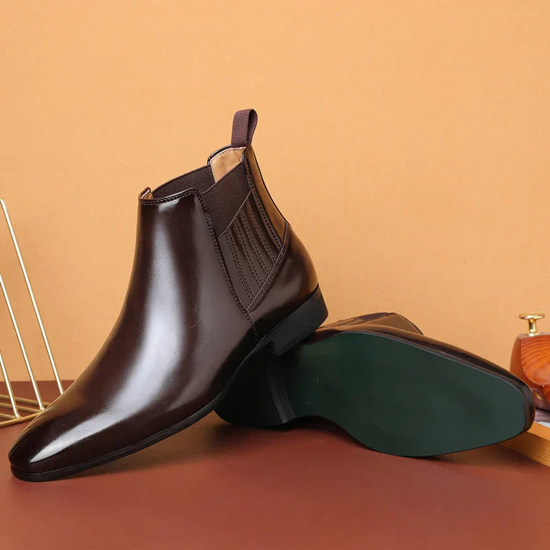 SaintGarnier™ | Men’s Leather Ankle Boots