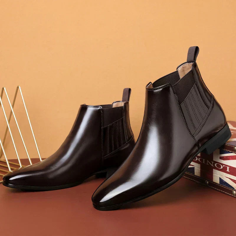 SaintGarnier™ | Men’s Leather Ankle Boots