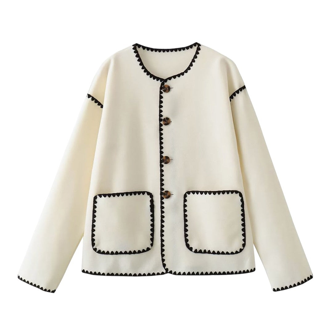 SaintGarnier™ | Élise Tweed Cardigan