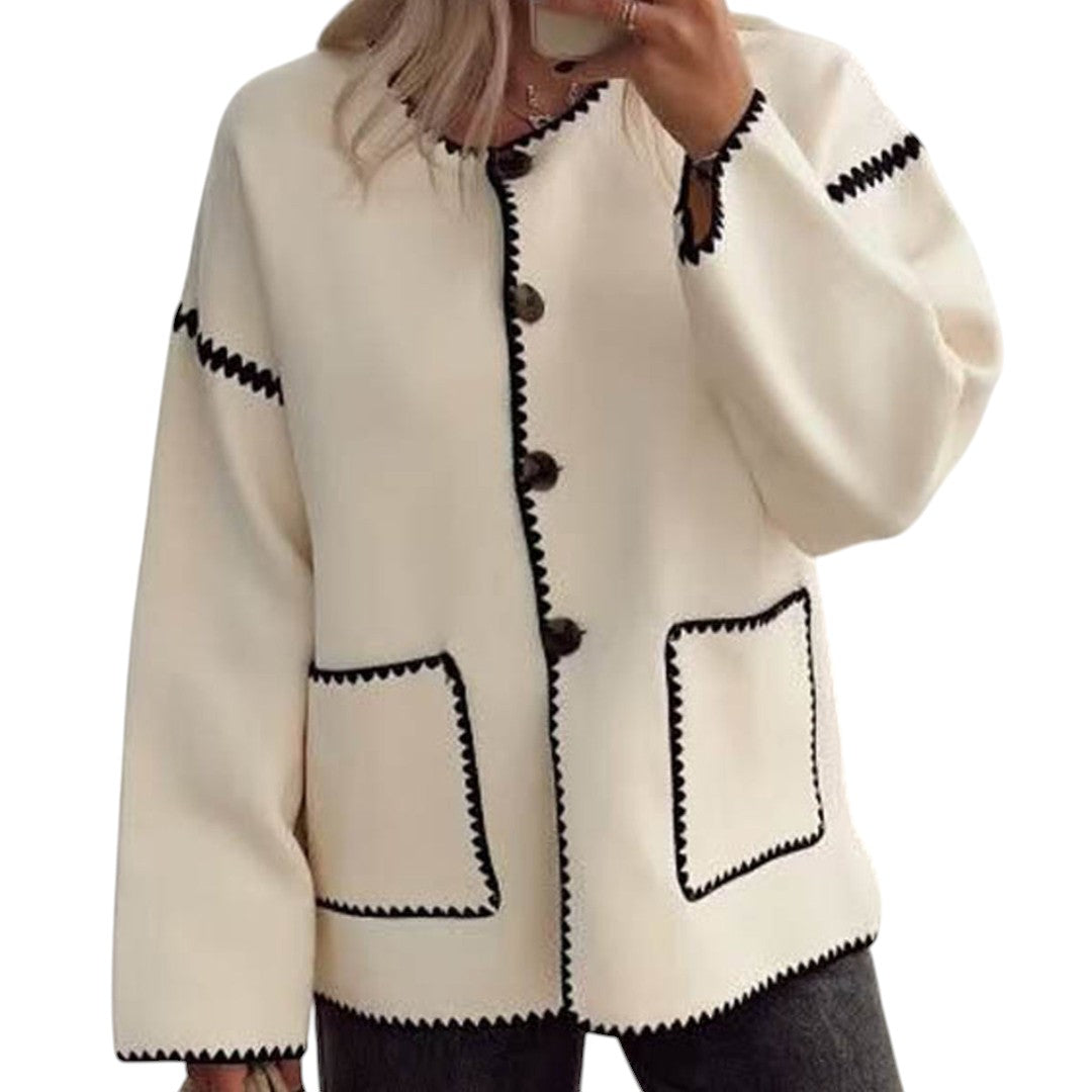 SaintGarnier™ | Élise Tweed Cardigan