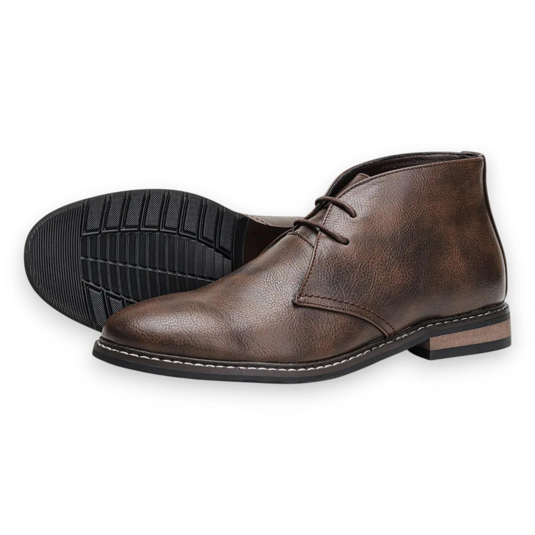 SaintGarnier™ | Men’s Leather Chukka Boots