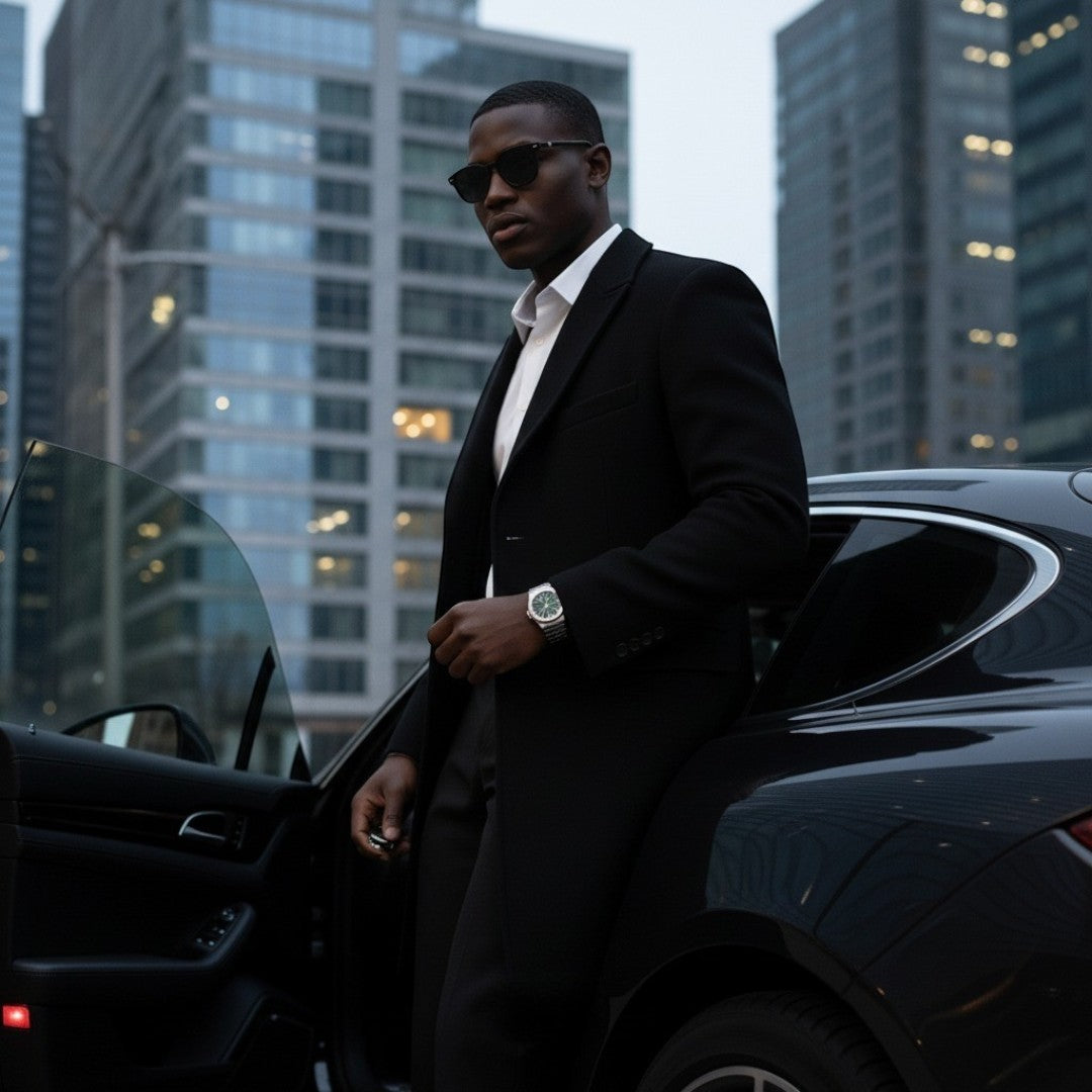 SaintGarnier™ | Nautica Steel Watch – Luxury Design, Everyday Durability