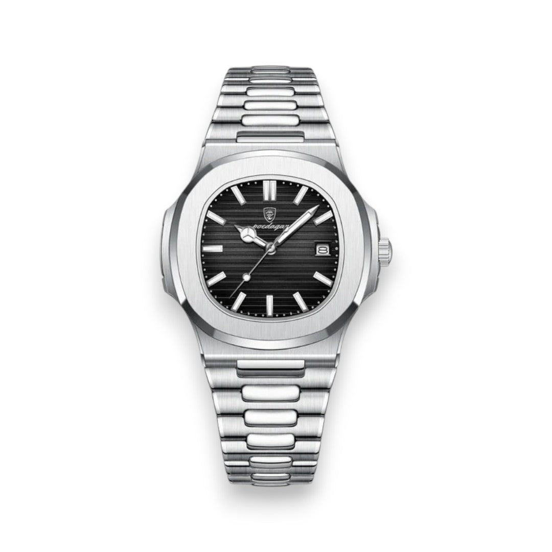 SaintGarnier™ | Nautica Steel Watch – Luxury Design, Everyday Durability