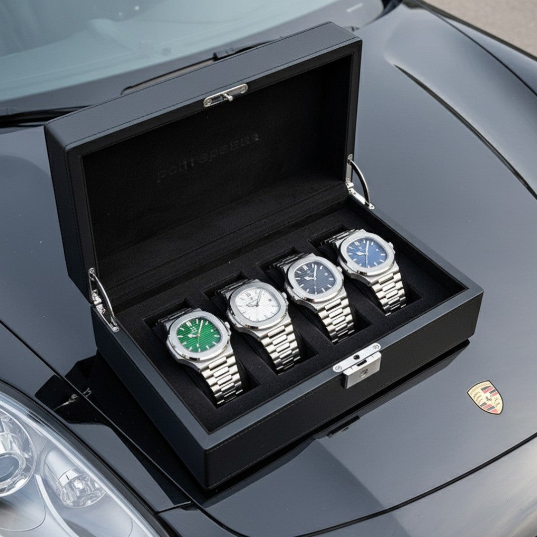 SaintGarnier™ | Nautica Steel Watch – Luxury Design, Everyday Durability