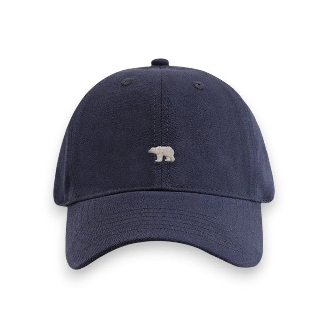 SaintGarnier™ | Polar Bear Embroidered Cap – Subtle Character, Everyday Comfort