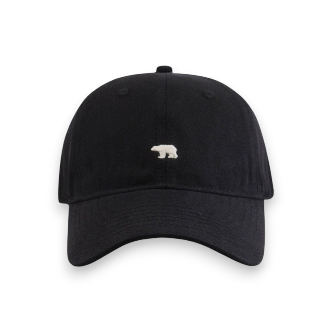 SaintGarnier™ | Polar Bear Embroidered Cap – Subtle Character, Everyday Comfort
