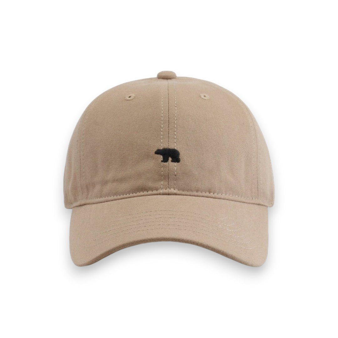SaintGarnier™ | Polar Bear Embroidered Cap – Subtle Character, Everyday Comfort
