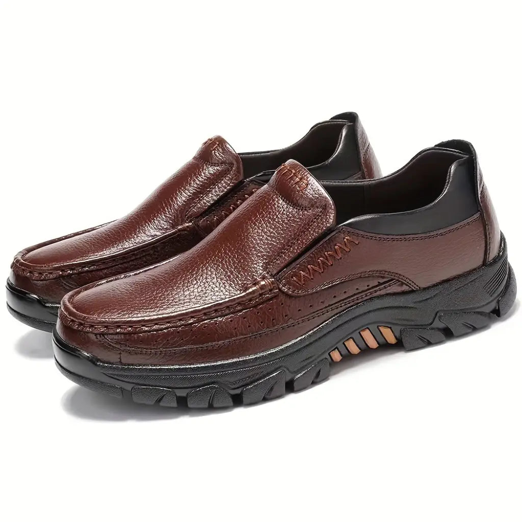 SaintGarnier™ | Urbano Slip-On Leather Shoes – Everyday Comfort