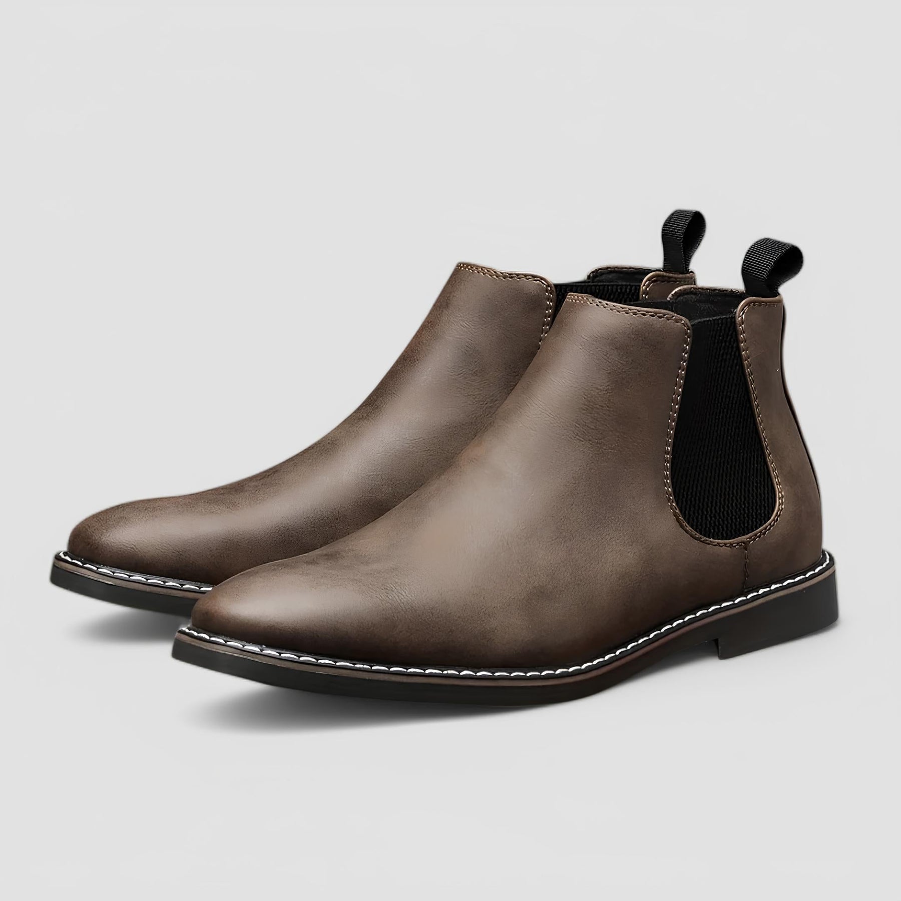 SaintGarnier™ | Men’s Leather Chelsea Boots