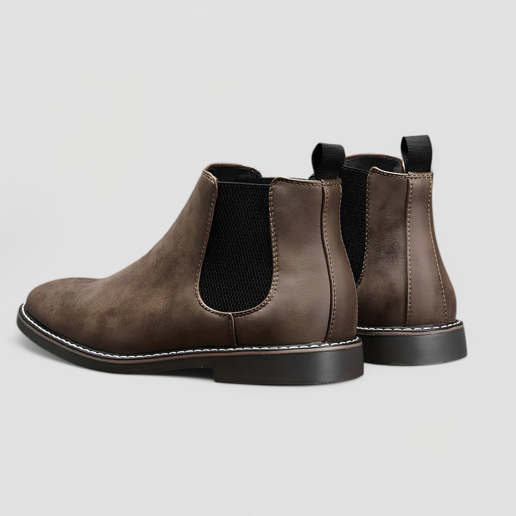 SaintGarnier™ | Men’s Leather Chelsea Boots