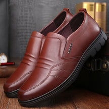 SaintGarnier™ | Men’s Leather Slip-On Office Shoes