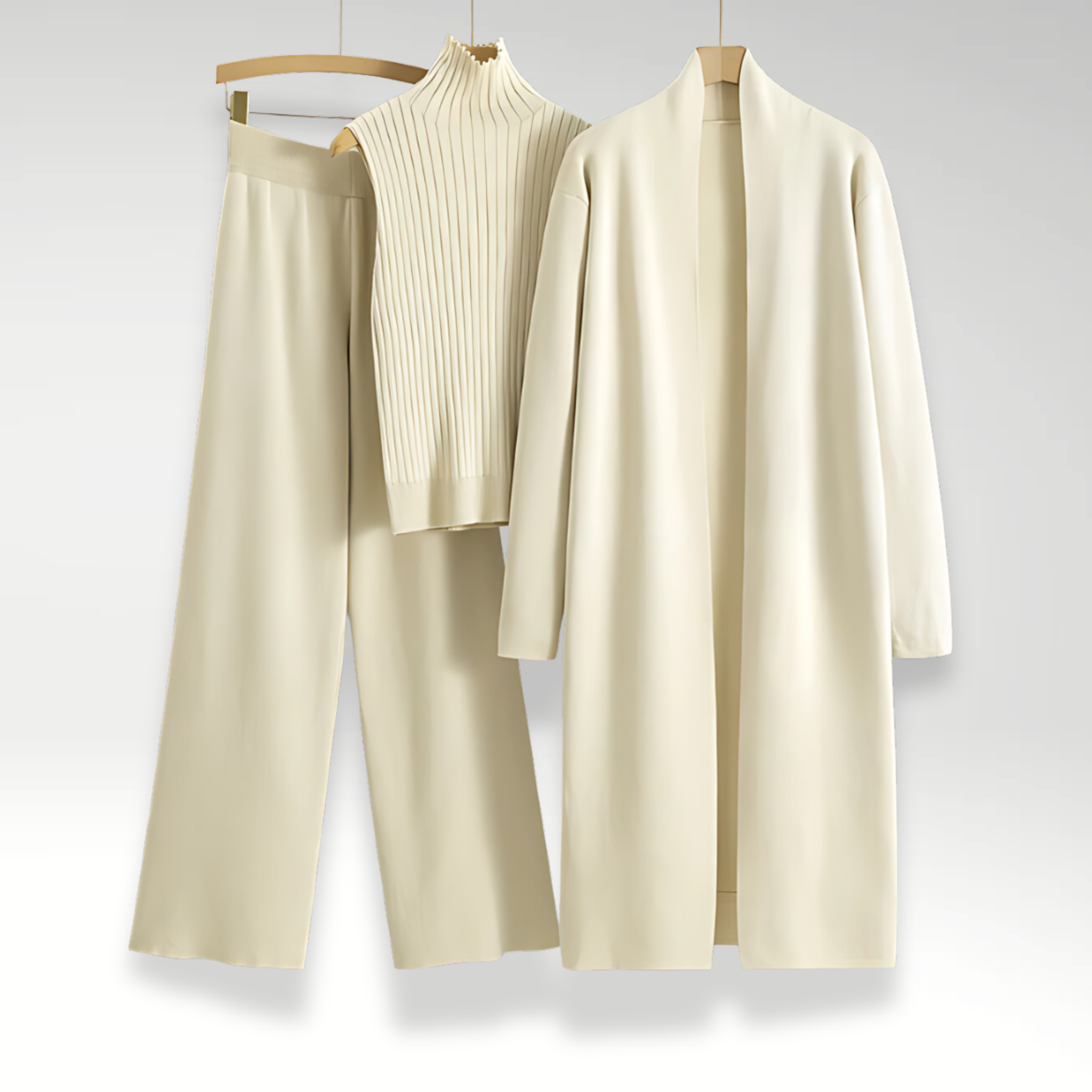 SaintGarnier™ | Luxe Knit Trio Set – Timeless Coziness