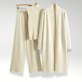 SaintGarnier™ | Luxe Knit Trio Set – Timeless Coziness