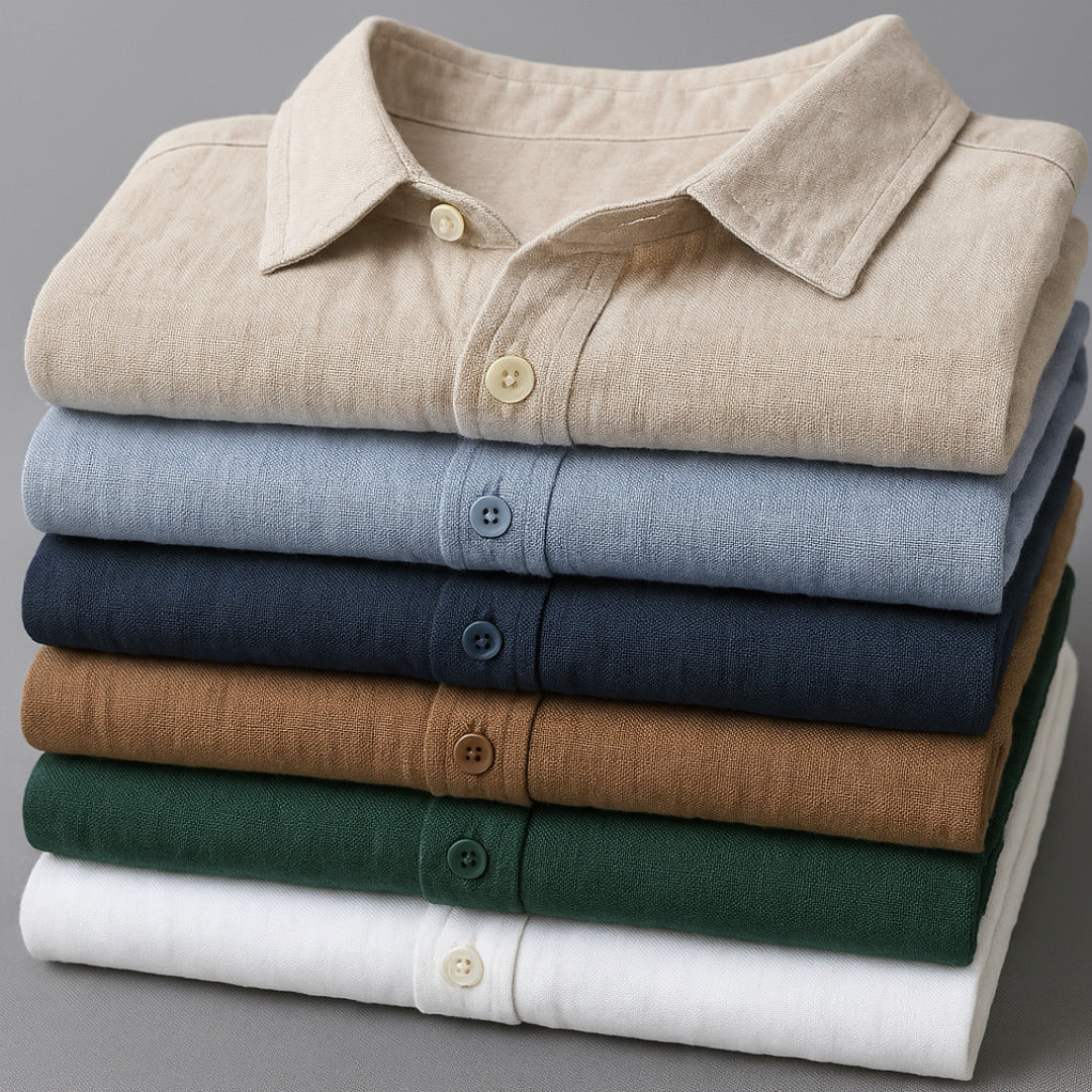 SaintGarnier™ | René Linen Shirt