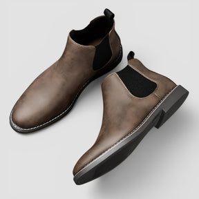 SaintGarnier™ | Men’s Leather Chelsea Boots