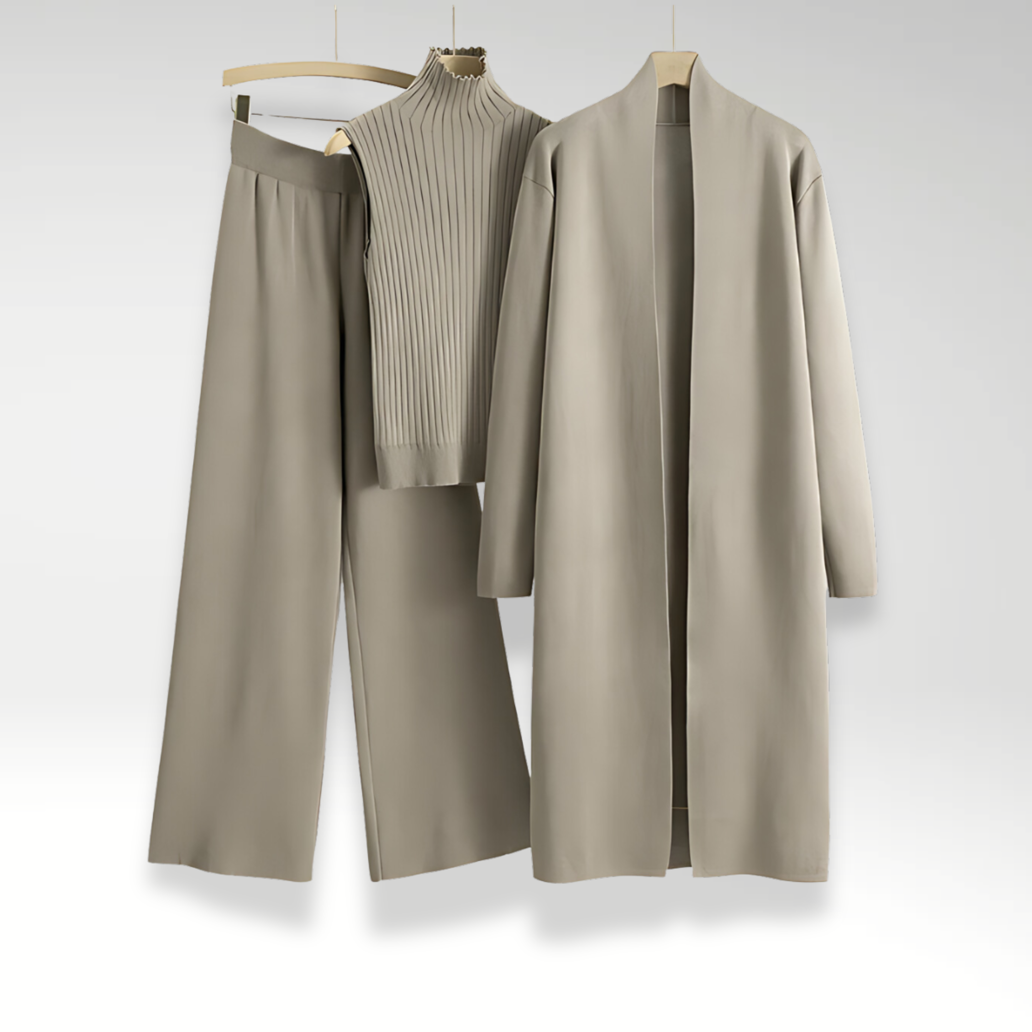 SaintGarnier™ | Luxe Knit Trio Set – Timeless Coziness