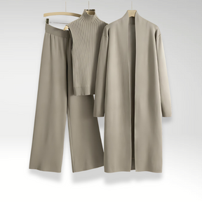 SaintGarnier™ | Luxe Knit Trio Set – Timeless Coziness