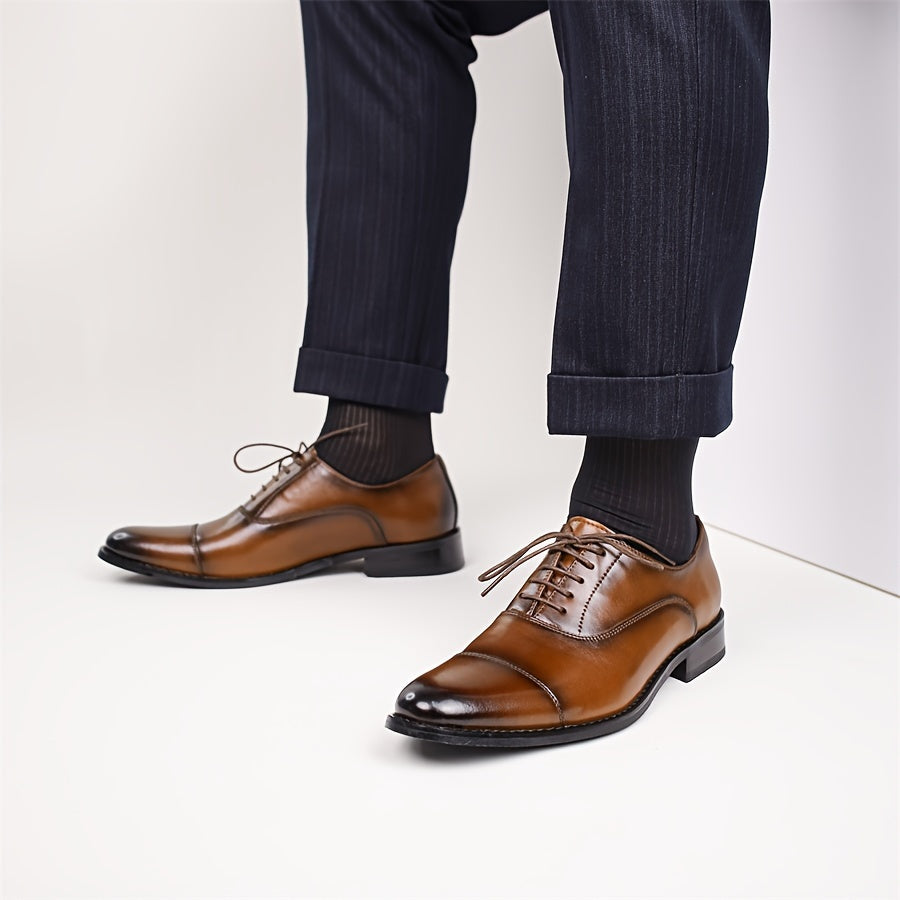 SaintGarnier™ | Alain Men’s Oxford Shoes