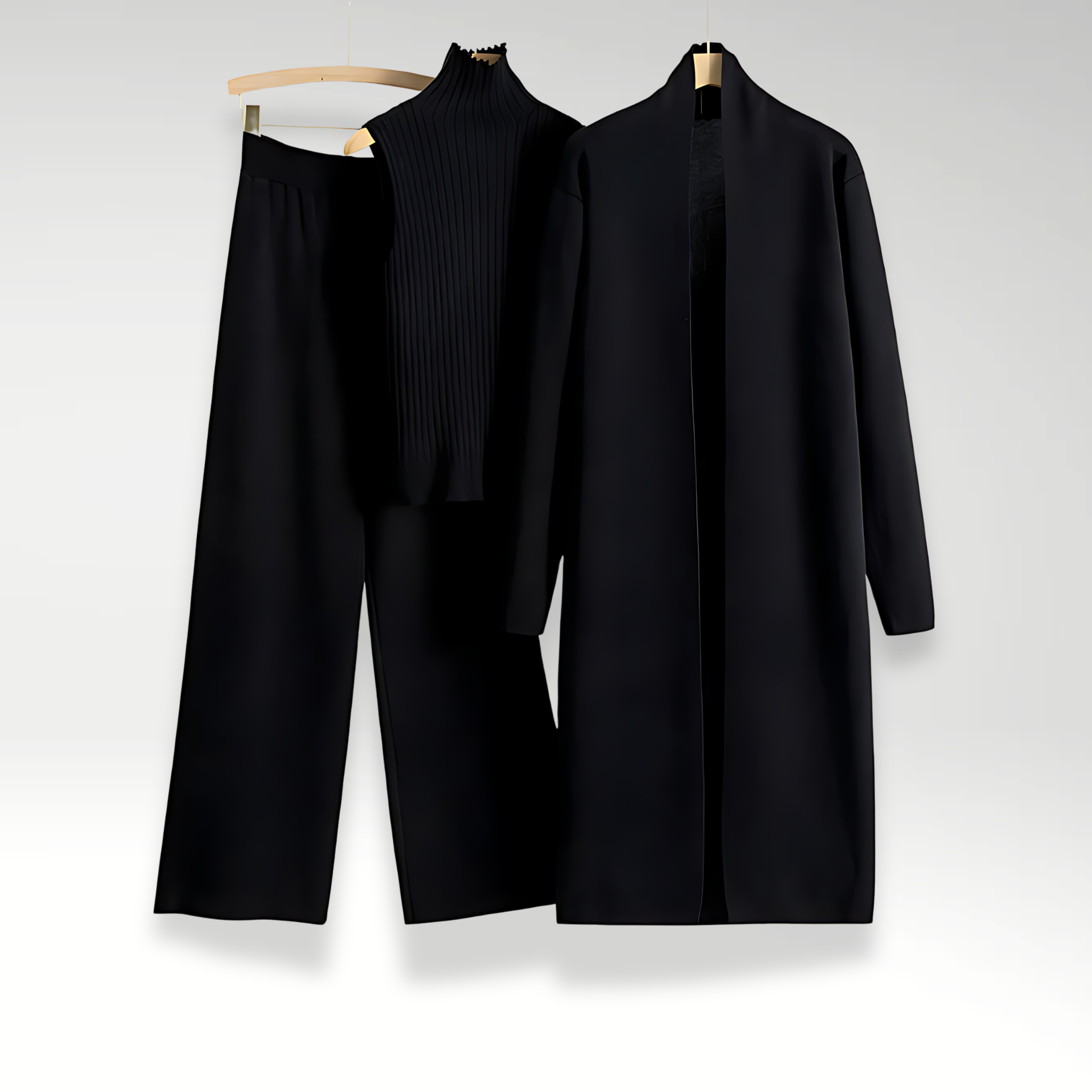 SaintGarnier™ | Luxe Knit Trio Set – Timeless Coziness