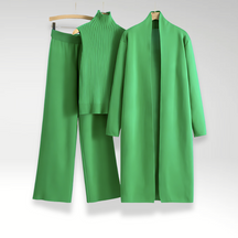 SaintGarnier™ | Luxe Knit Trio Set – Timeless Coziness