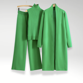 SaintGarnier™ | Luxe Knit Trio Set – Timeless Coziness