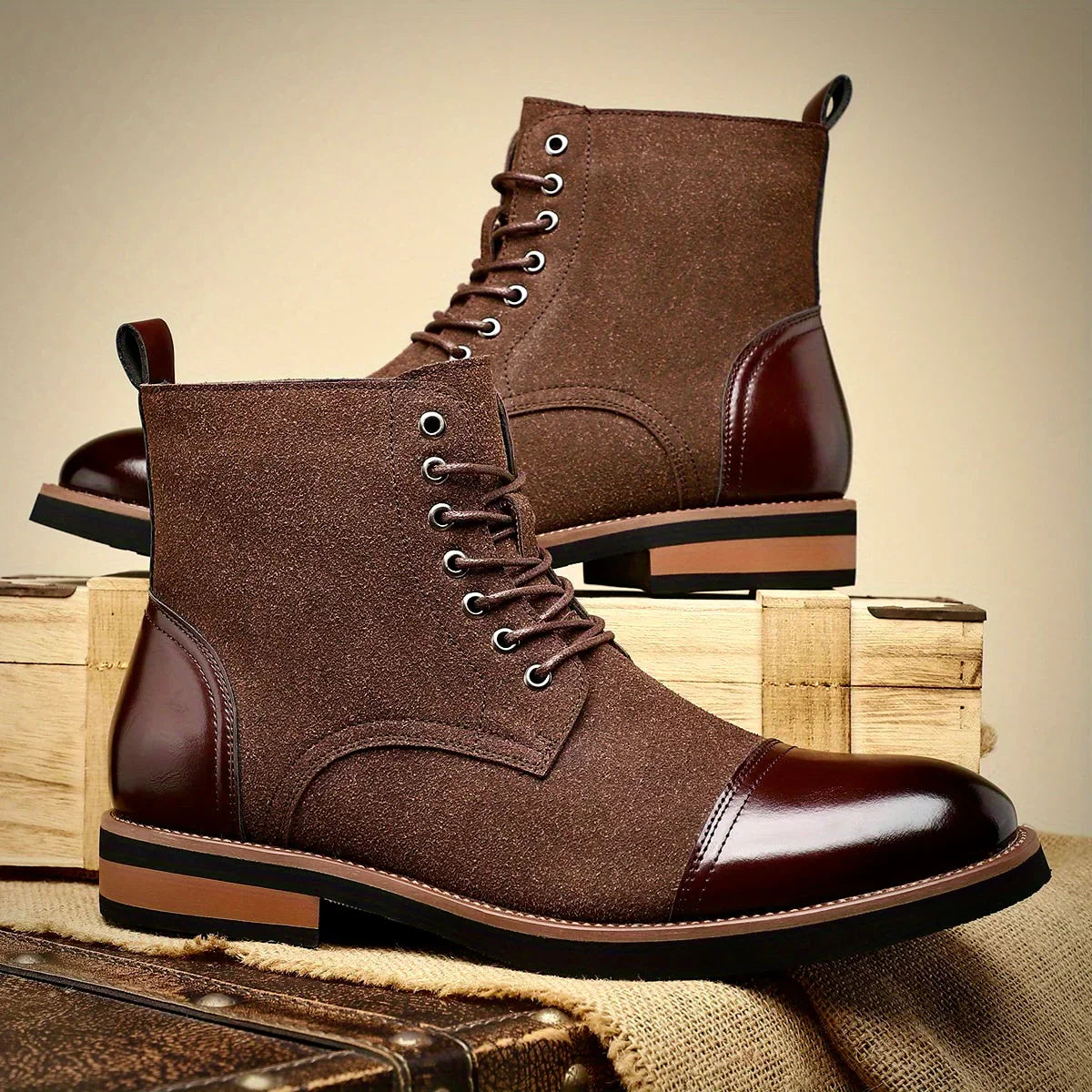 SaintGarnier™ | Men’s Richelieu Boots