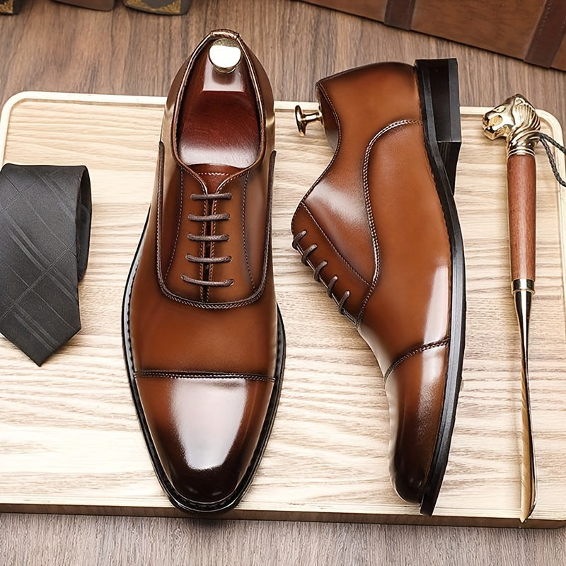 SaintGarnier™ | Alain Men’s Oxford Shoes