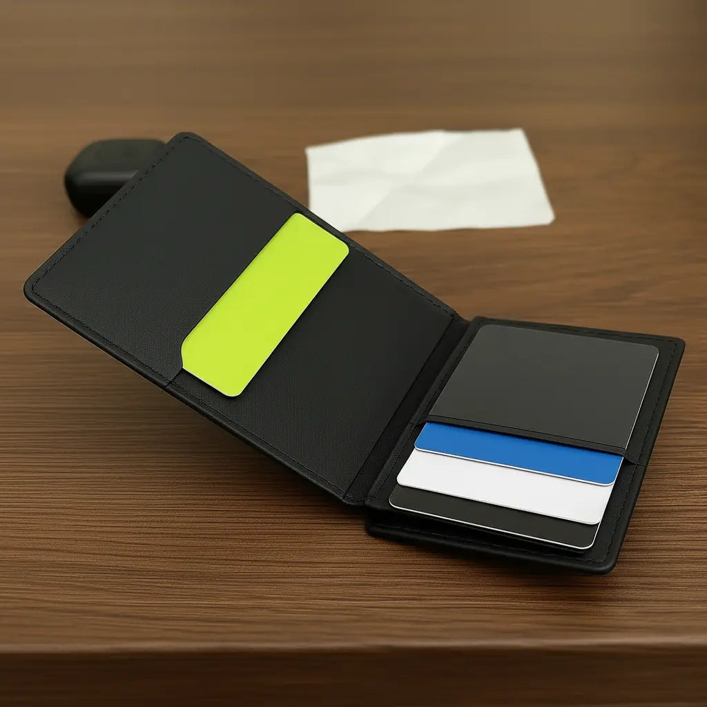 SaintGarnier™ | Atlas RFID Slim Wallet – Secure & Compact