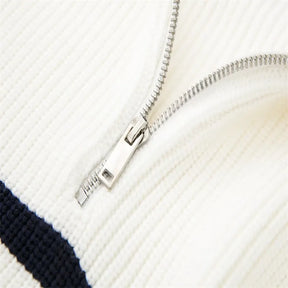 SaintGarnier™ Marceau Half-Zip Sweater