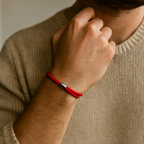 SaintGarnier™ | Pisa Adjustable Cord Bracelet – Minimal Strength