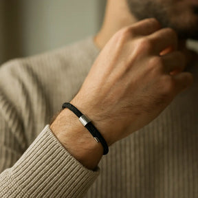 SaintGarnier™ | Pisa Adjustable Cord Bracelet – Minimal Strength