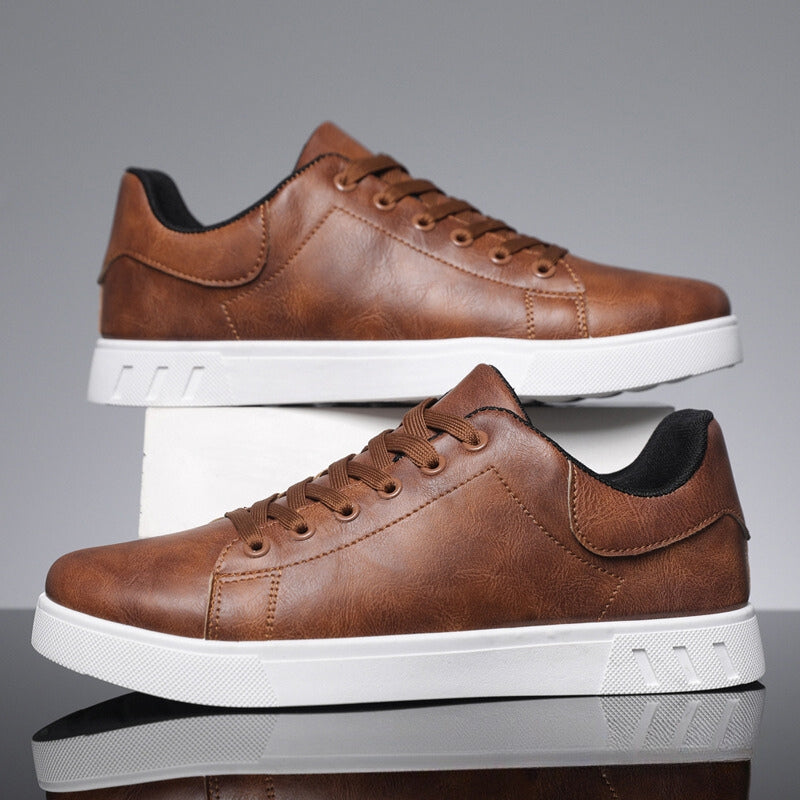 SaintGarnier™ | Men’s Leather Casual Sneakers