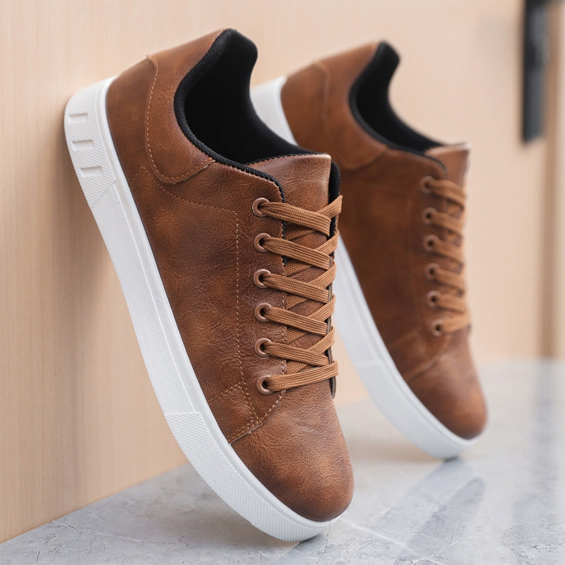 SaintGarnier™ | Men’s Leather Casual Sneakers