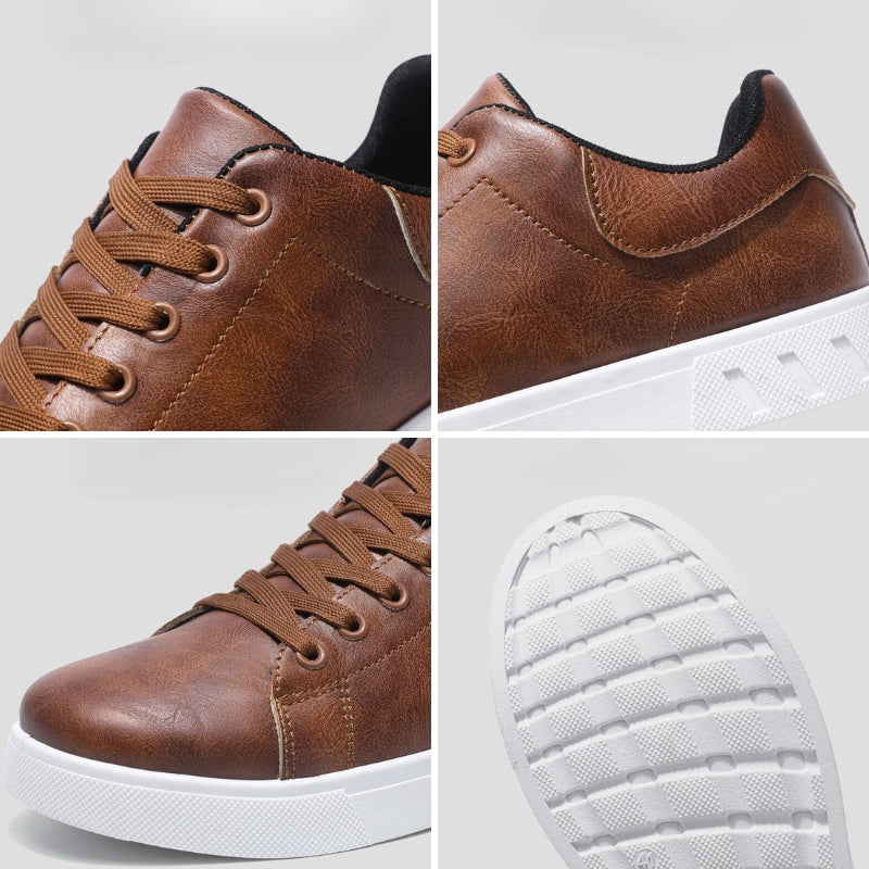 SaintGarnier™ | Men’s Leather Casual Sneakers