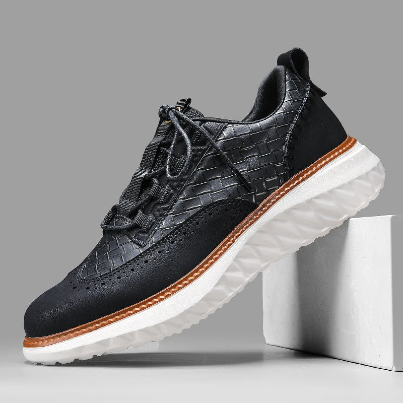 SaintGarnier™ | Men’s Leather Sneakers