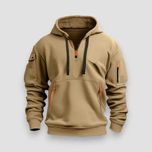 SaintGarnier™ Antoine – Men’s Half Zip Fleece Hoodie