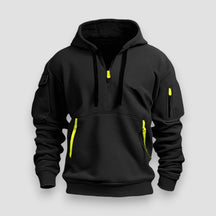 SaintGarnier™ Antoine – Men’s Half Zip Fleece Hoodie