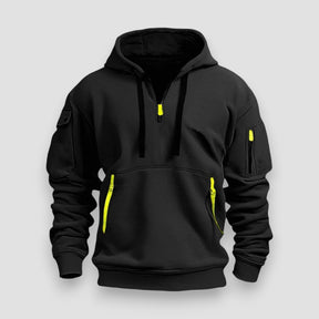 SaintGarnier™ Antoine – Men’s Half Zip Fleece Hoodie