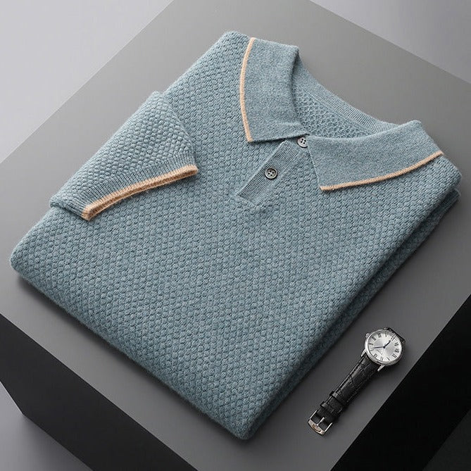 SaintGarnier™ Beaumont Polo | Premium Cotton Knitwear