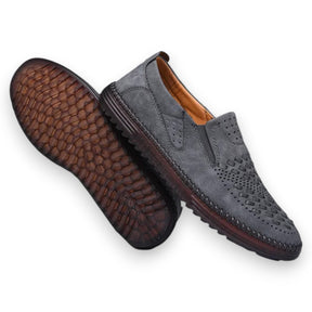 SaintGarnier™ | Étienne Perforated Slip-Ons