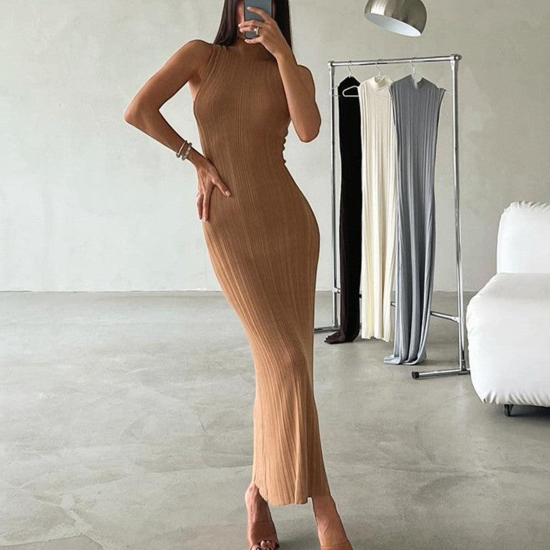 SaintGarnier™ | Amara Knit Maxi Dress