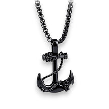 SaintGarnier™ | Anchor Cross Necklace – Faith & Strength