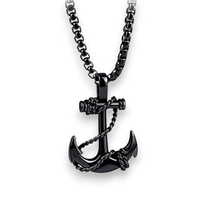 SaintGarnier™ | Anchor Cross Necklace – Faith & Strength