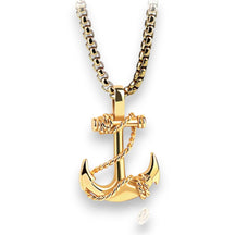 SaintGarnier™ | Anchor Cross Necklace – Faith & Strength