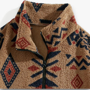 SaintGarnier™ | Andes Patterned Sweatshirt – Bold Heritage Style