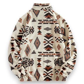 SaintGarnier™ | Andes Patterned Sweatshirt – Bold Heritage Style