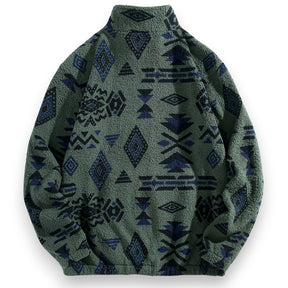 SaintGarnier™ | Andes Patterned Sweatshirt – Bold Heritage Style